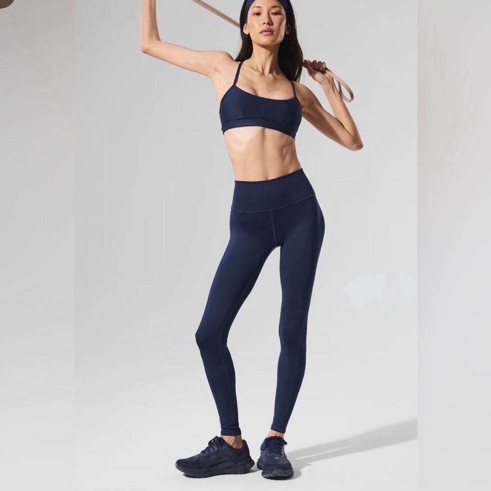 ALO Yoga Navy High-Waist Airlift Legging